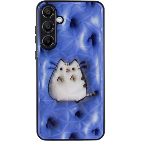 TPU+PC чохол Prisma Fluffie для Samsung Galaxy A55 Pusheen