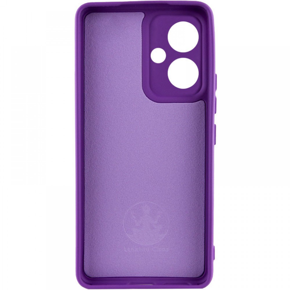 Чохол Silicone Cover Lakshmi Full Camera (AA) для Xiaomi Redmi 13 4G / Poco M6 4G Фіолетовий / Purple