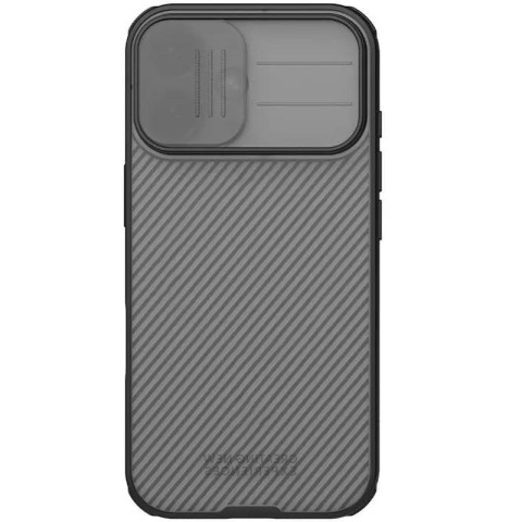 Карбонова накладка Nillkin CamShield Pro для Apple iPhone 17 (6.3") Transparent black