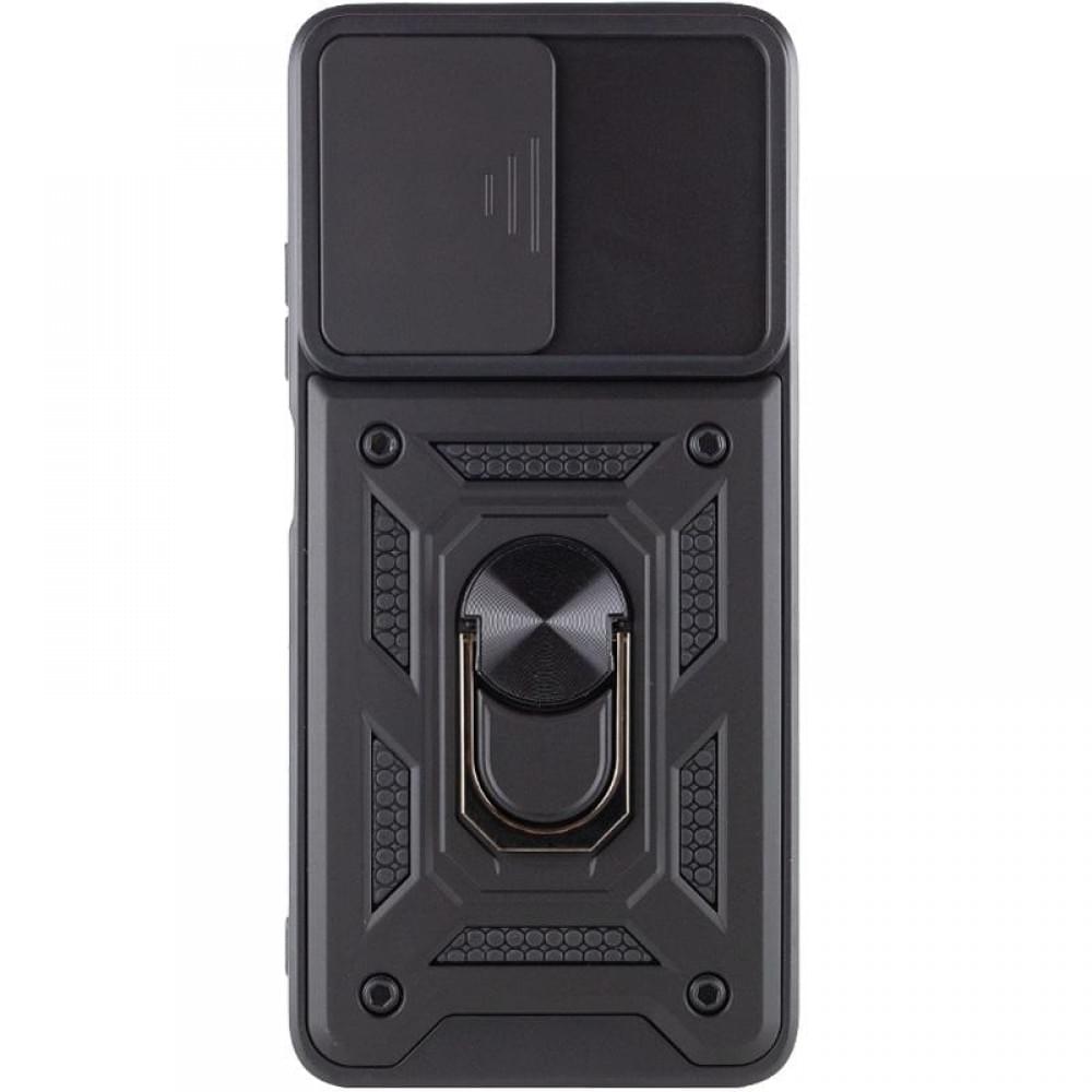 Чохол Ummi Camshield Serge Ring для Xiaomi Poco M6 Pro 5G Чорний