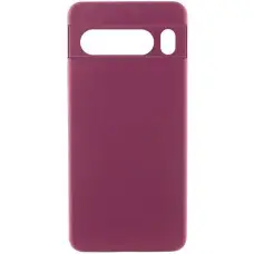 Чохол Silicone Cover Lakshmi Full Camera (AAA) для Xiaomi Poco M7 Pro 5G Бордовий / Plum