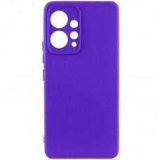 Чохол TPU GETMAN Liquid Silk Full Camera для Xiaomi Redmi Note 12 4G Синій / Iris