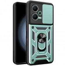 Ударостійкий чохол Camshield Serge Ring для Xiaomi Poco X5 5G / Note 12 5G Зелений