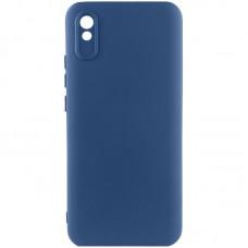 Чохол TPU GETMAN Liquid Silk Full Camera для Xiaomi Redmi 9A Синій / Navy Blue