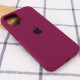 Чохол Silicone Case Full Protective (AA) для Apple iPhone 12 Pro Max (6.7") Бордовий / Maroon