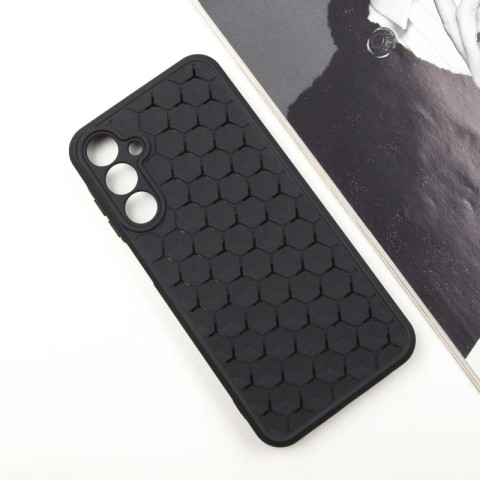 Чохол TPU Honeycomb для Samsung Galaxy A25 5G Чорний / Black