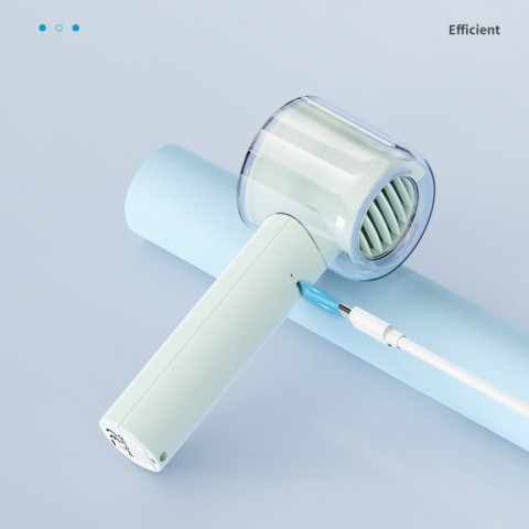 Портативний вентилятор з дисплеєм WIWU WI-FS010 Green