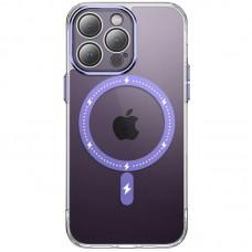 Чохол TPU+PC Colorful with MagSafe для Apple iPhone 12 Pro Max (6.7") Purple