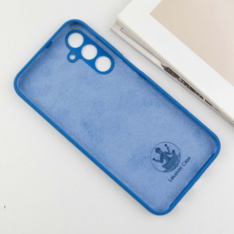 Чохол Silicone Cover Lakshmi Full Camera (AA) для Samsung Galaxy A26 5G Синій / Navy Blue