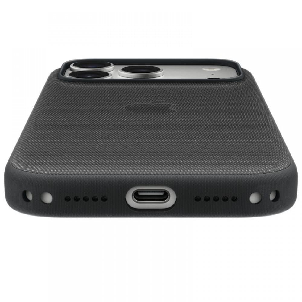 Чохол тканинний TechWoven (AAA) NEW with MagSafe and Animation для Apple iPhone 17 Pro (6.3") Black
