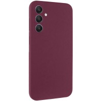 Чохол Silicone Cover Lakshmi Full Camera (AAA) для Samsung Galaxy S24 FE Бордовий / Plum