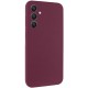 Чохол Silicone Cover Lakshmi Full Camera (AAA) для Samsung Galaxy S24 FE Бордовий / Plum
