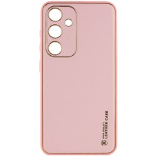 Шкіряний чохол Xshield для Samsung Galaxy S23 Рожевий / Pink