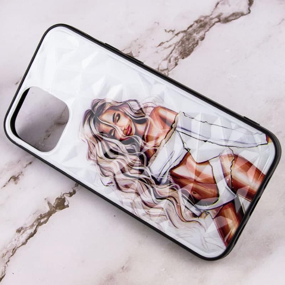 TPU+PC чохол Prisma Ladies для Apple iPhone 12 Pro Max (6.7") White