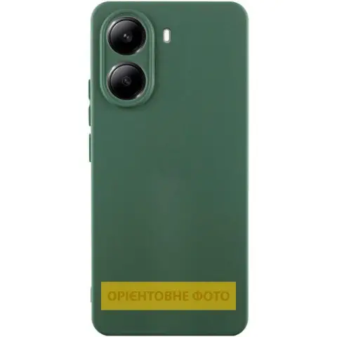 Чохол Silicone Cover Ummi Lakshmi Full Camera (AA) для Motorola Edge 60 / 60 Fusion Зелений / Dark green