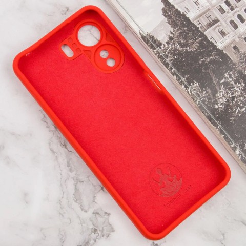 Чохол Silicone Cover Lakshmi Full Camera (AAA) with Logo для Xiaomi Redmi 13C / Poco C65 Червоний / Red