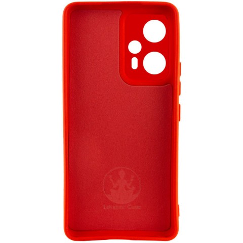 Чохол Silicone Cover Lakshmi Full Camera (A) для Xiaomi Redmi Note 12T Pro Червоний / Red