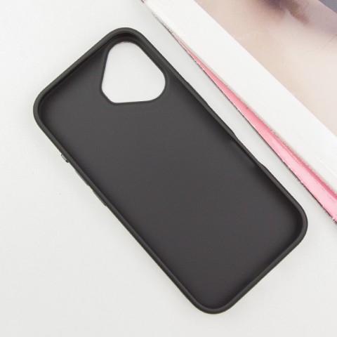 TPU чохол Bonbon Metal Style with MagSafe для Apple iPhone 16 (6.1") Чорний / Black