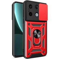 Чохол Ummi Camshield Serge Ring для Xiaomi Redmi Note 13 4G Червоний / Red