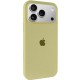 Чохол Silicone Case Full Protective (AA) для Apple iPhone 17 Pro (6.3") Жовтий / Mellow Yellow
