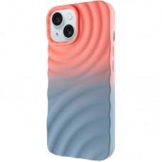 Чохол TPU ColorWave для Apple iPhone 13 / 14 (6.1") Peach / Sky