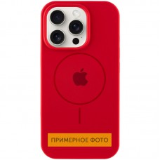 Чохол Silicone Case Full Protective (AA) with MagSafe для Apple iPhone 15 Plus (6.7") Червоний / Red