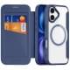 Чохол-книжка Dux Ducis Skin X Pro with MagSafe для Apple iPhone 17 (6.3") Blue