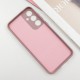 Чохол Silicone Cover Lakshmi Full Camera (A) для Samsung Galaxy S24+ Рожевий / Pink Sand