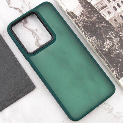 Чохол TPU+PC Lyon Frosted для Motorola Edge 60 Fusion Green