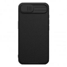 Карбонова накладка Nillkin CamShield Pro для Apple iPhone 16e (6.1") Black