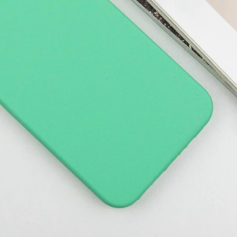 Чохол Silicone Cover Lakshmi Full Camera (AA) для Xiaomi Redmi Note 14 Pro 4G/5G Ментоловий / Mint