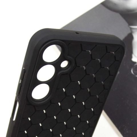 Чохол TPU Honeycomb для Samsung Galaxy A25 5G Чорний / Black