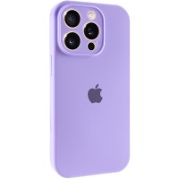 Чохол Silicone Case Full Camera Protective (AA) для Apple iPhone 14 Pro (6.1") Бузковий / Dasheen