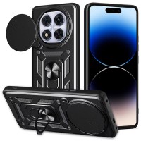 Чохол Ummi Camshield Serge Ring для Xiaomi Redmi Note 14 Pro 5G / Poco X7 Чорний / Black