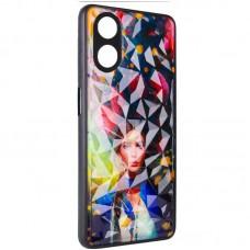 TPU+PC чохол Prisma Ladies для Oppo A78 4G Peonies