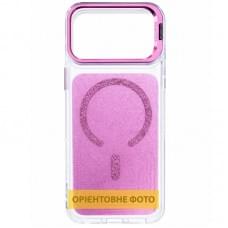 Чохол TPU+PC Jewel Sparkle with MagSafe для Apple iPhone 16 Pro (6.3") Pink Ruby
