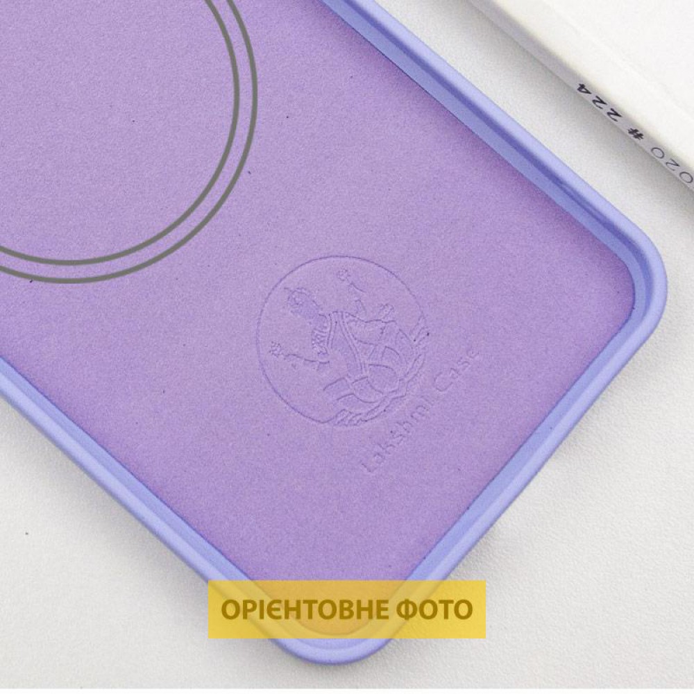 Чохол Silicone Cover Lakshmi Full Camera (AA) with MagFit для Motorola Edge 60 Pro Бузковий / Dasheen