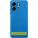 Чохол TPU GETMAN Liquid Silk Full Camera для Samsung Galaxy A13 4G Синій / Royal blue