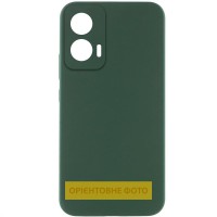 Чохол Silicone Cover Lakshmi Full Camera (AAA) для Motorola Moto G55 5G Зелений / Cyprus Green
