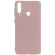 Чохол Silicone Cover Full without Logo (A) для Huawei P40 Lite E / Y7p (2020) Рожевий / Pink Sand