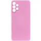 Чохол TPU GETMAN Liquid Silk Full Camera для Samsung Galaxy A32 4G Рожевий / Pink