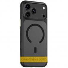 TPU+PC чохол Blueo Skin Friendly Frosted with MagSafe для Apple iPhone 17 (6.3") Чорний