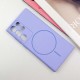 Чохол Silicone Cover Lakshmi Full Camera (AA) with MagFit для Samsung Galaxy S24 Ultra Бузковий / Dasheen
