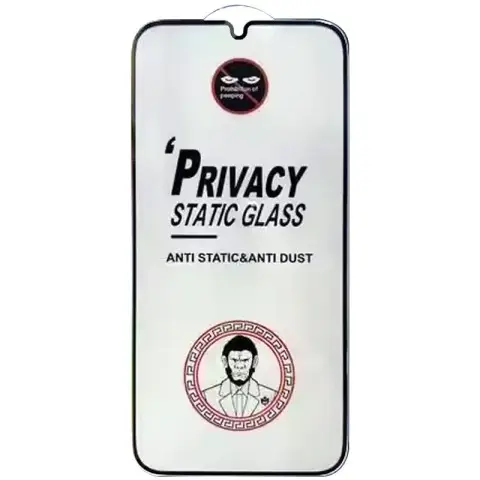 Захисне скло Privacy 5D (тех.пак) для Samsung Galaxy A15 4G/5G / M15 5G Чорний