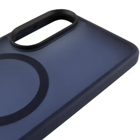 Чохол Ummi Colorful with MagSafe для Samsung Galaxy S25 Edge Синій / Navy Blue