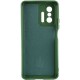 Чохол Silicone Cover Lakshmi Full Camera (AA) для Xiaomi 11T / 11T Pro Зелений / Dark green