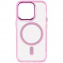 Чохол TPU Iris with MagSafe для Apple iPhone 15 Pro Max (6.7") Рожевий