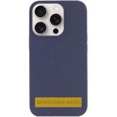 Чохол Silicone Case Full Protective (AA) NO LOGO для Apple iPhone 17 Pro (6.3") Темно-синій / Midnight blue