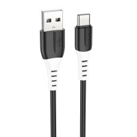 Дата кабель Hoco X82 Silicone USB to Type-C (1m) Black