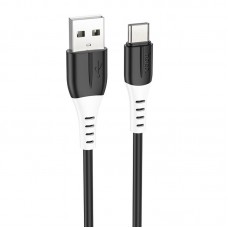 Дата кабель Hoco X82 Silicone USB to Type-C (1m) Black